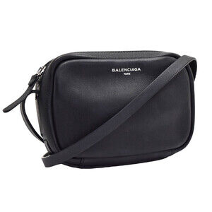 Balenciaga Camera Bag Leather Shoulder Black